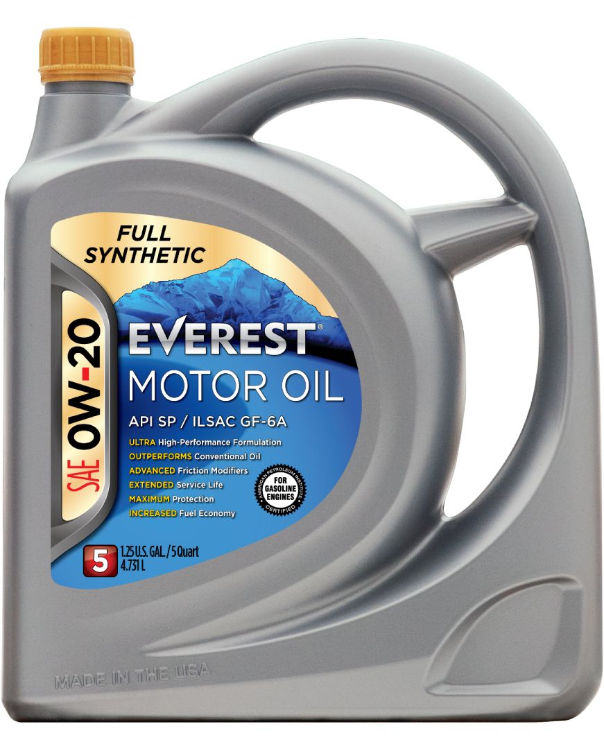 EVEREST Full Synthetic SAE 0W-20 SP/GF-6A Motor Oil
