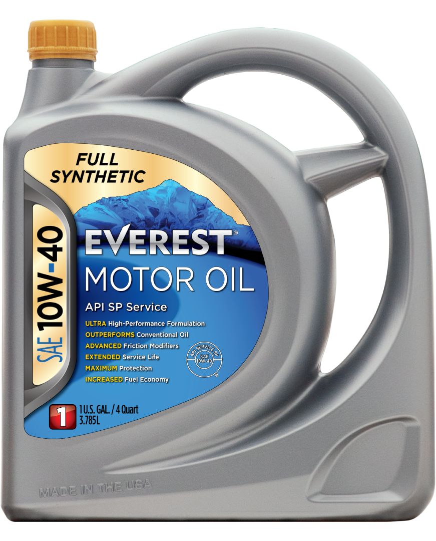EVEREST Full Synthetic SAE 10W-40 SP Motor Oil
